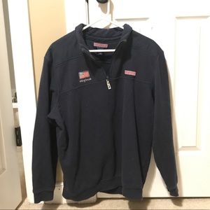 Vineyard Vines Navy Quarter Zip